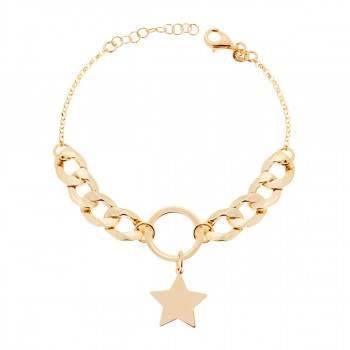 Bracelet chaîne avec étoile...